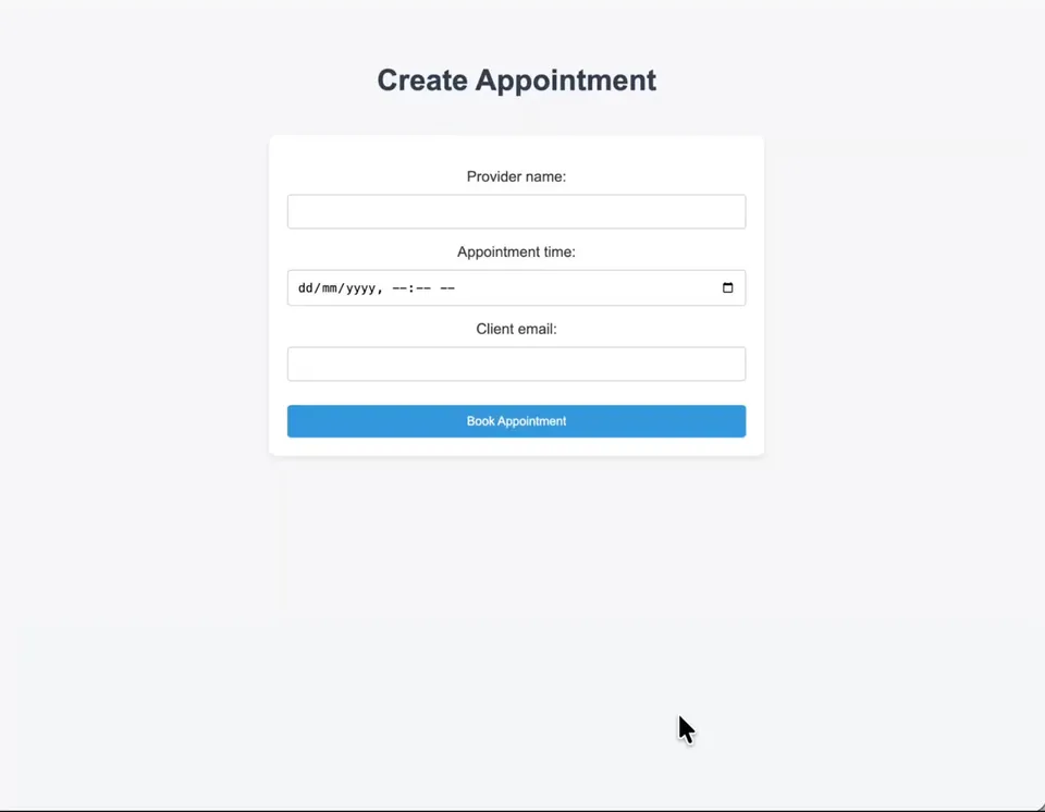 Appointments