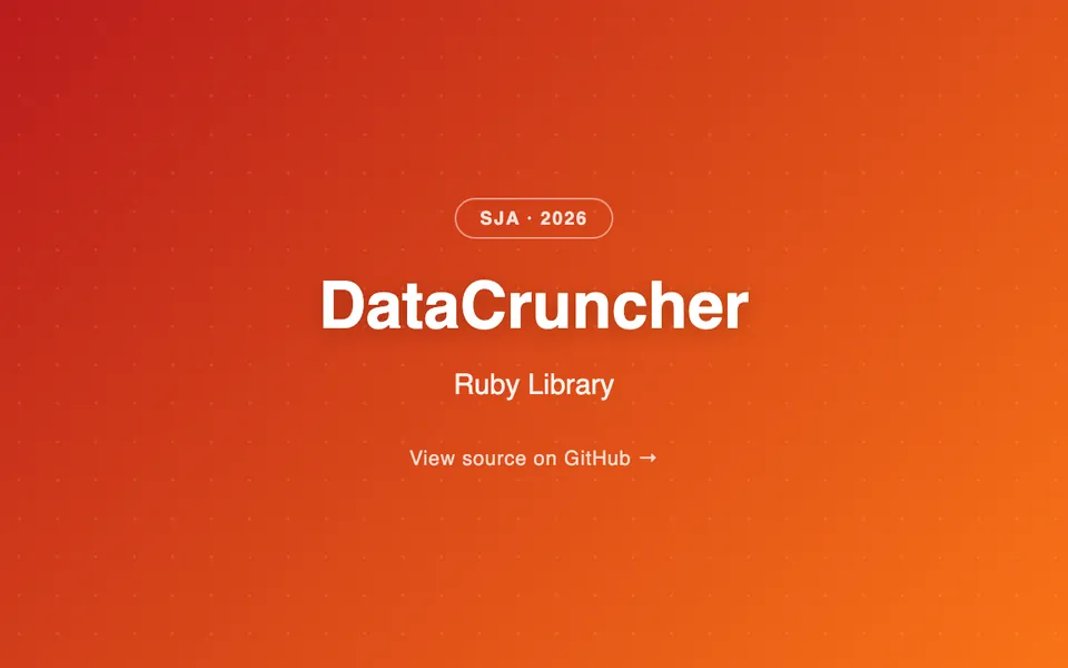 DataCruncher