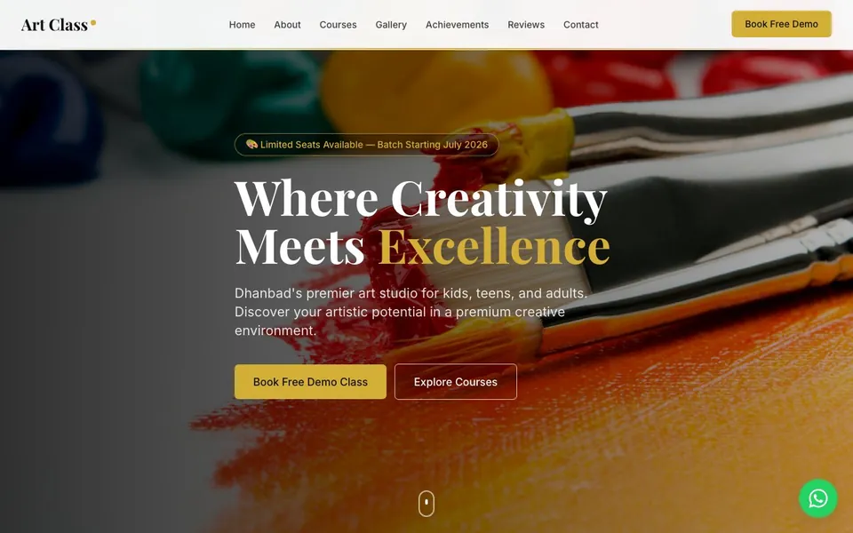 Art Class Studio — Dhanbad