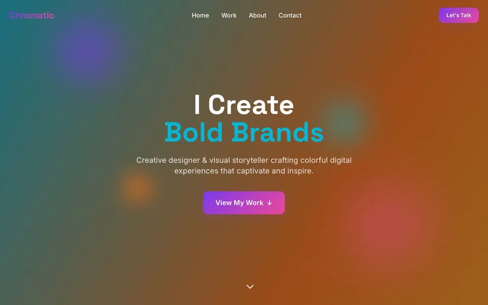Chromatic — Creative Portfolio