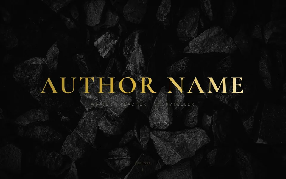 Cinematic Author — Writer Site