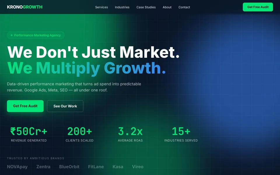 KronoGrowth — Marketing Agency