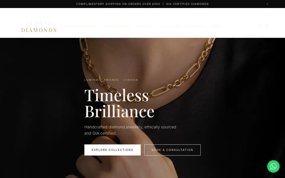 Lumina Diamonds — Jewellery