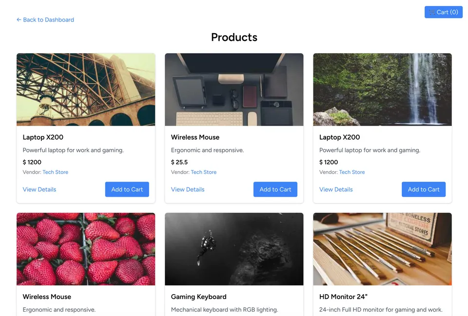 MultiVendor MarketPlace