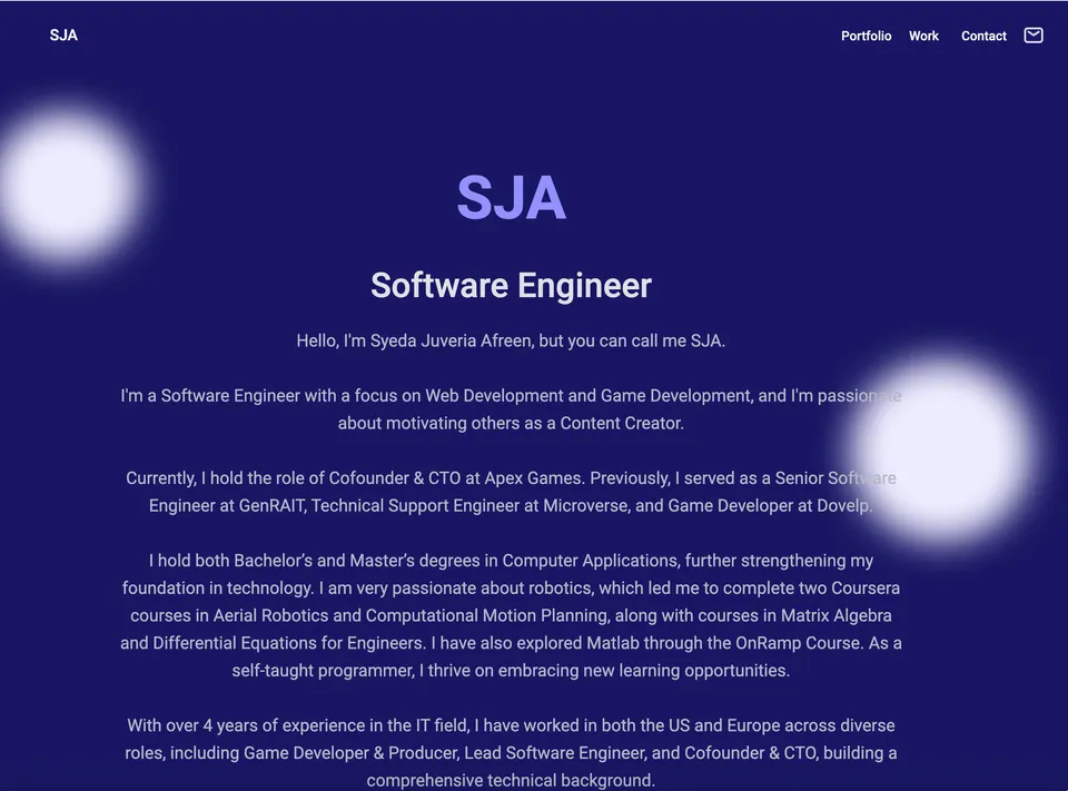 SJA Portfolio
