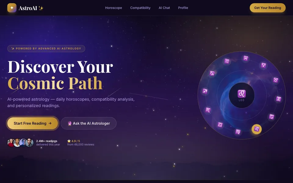 AstroAI — AI Astrology